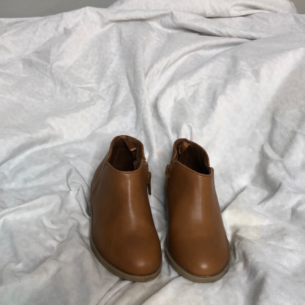 Brown ankle boots